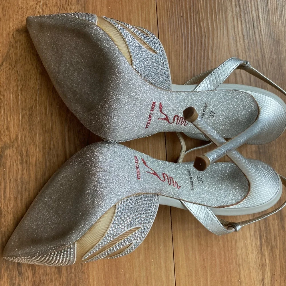 Rene Caovilla Slingback Heels - Picture 3 of 7